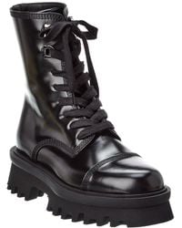 Ferragamo - Kira Leather Boot - Lyst