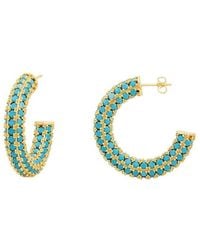 SHYMI - 18K Plated Earring - Lyst