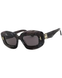 Loewe - Lw40114I 49Mm Sunglasses - Lyst