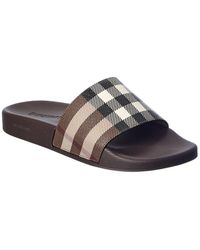 burberry slides on sale