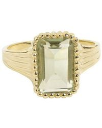 TIRAMISU - 14K Plated 4.25 Ct. Tw. Amethyst Ring - Lyst