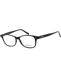 Ferragamo - 55Mm Optical Frames - Lyst