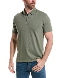 Vince - Slub Polo Shirt - Lyst