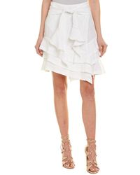 white linen skirt i go vroom vroom