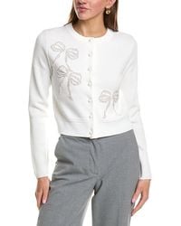 English Factory - Bow Detail Cardigan - Lyst