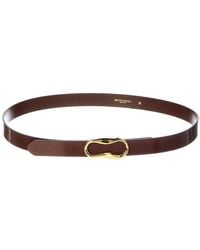 Bruno Magli - Viviana Leather Belt - Lyst