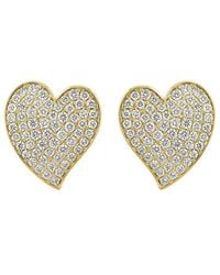 Effy Fine Jewelry - 14K 1.05 Ct. Tw. Diamond Earrings - Lyst
