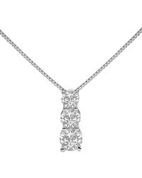 Haus of Brilliance - 14K 0.50 Ct. Tw. Lab-Grown Diamond Pendant Necklace - Lyst