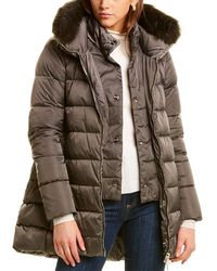 herno layered puffer coat