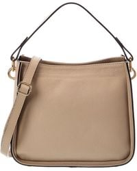 Italian Leather - Shoulder Bag Leather Top Handles Bag - Lyst