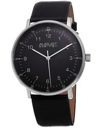 August Steiner - Leather Watch - Lyst