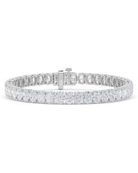 Lab Grown Diamonds - 14K 15.00 Ct. Tw. Lab-Grown Diamond Bracelet - Lyst