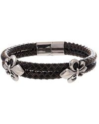 Meira T - Fleur De Lis Bangle Bracelet - Lyst