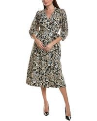 tyler boe - Karla Cheetah Wrap Dress - Lyst