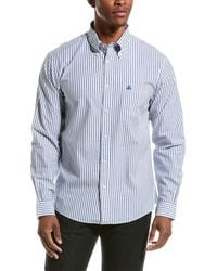 Brooks Brothers - Poplin Stripe Woven Shirt - Lyst