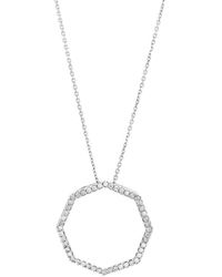 Diamond Select Cuts - 14K 0.25 Ct. Tw. Diamond Necklace - Lyst