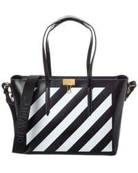 Off-White c/o Virgil Abloh - Diagonal Leather Tote - Lyst