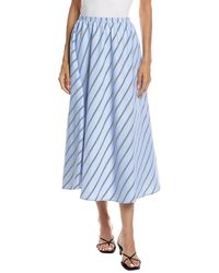 To My Lovers - Stripe Maxi Skirt - Lyst