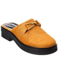 BY FAR - Walker Haircalf Mule - Lyst