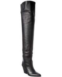 Jimmy Choo - Maceo 85 Leather Over-The-Knee Boot - Lyst