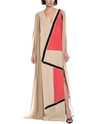 Akris - Silk Maxi Dress - Lyst