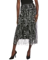 Akris - Leather Skirt - Lyst