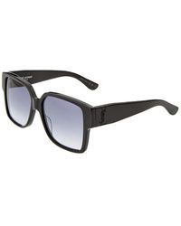Saint Laurent Unisex Slm9n 55mm Sunglasses - Black