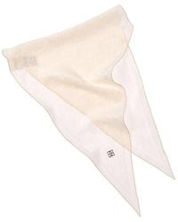 Givenchy - Logo Silk Scarf - Lyst