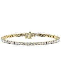 Lab Grown Diamonds - 14K 5.00 Ct. Tw. Lab-Grown Diamond Tennis Bracelet - Lyst