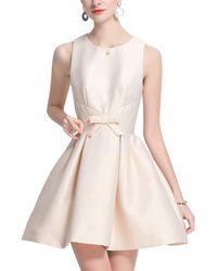 DZA - Sleeveless Mini Dress - Lyst