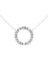 VOWE - 14K 3.00 Ct. Tw. Lab-Grown Diamond Necklace - Lyst