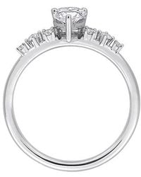 Rina Limor - 1.13 Ct. Tw. Created Moissanite Engagement Ring - Lyst