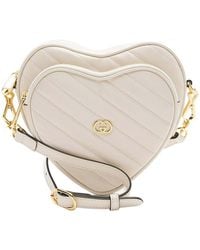 Gucci - Matelassé Interlocking G Heart Mini Shoulder Bag (authentic Pre-loved) - Lyst