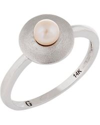 Masako Pearls - 14k 4-4.5mm Pearl Ring - Lyst