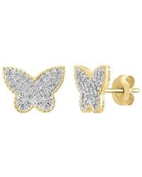 Effy Fine Jewelry - 14K 0.24 Ct. Tw. Diamond Earrings - Lyst