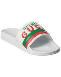 white gucci sandals men's