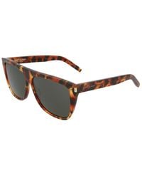 Saint Laurent - Unisex Sl1 59mm Sunglasses - Lyst