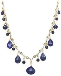 Rachel Reinhardt Jewelry - Lapis Droplet Necklace - Lyst