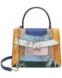 Tiffany & Fred Paris - Leather Satchel - Lyst