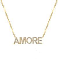 Diana M. Jewels - Fine Jewelry 14K 0.31 Ct. Tw. Diamond Necklace - Lyst