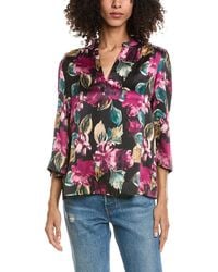 Tommy Bahama - Jeweld Blooms Silk Blouse - Lyst