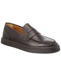 M by Bruno Magli - Magnifico Leather Slip-On Sneaker - Lyst