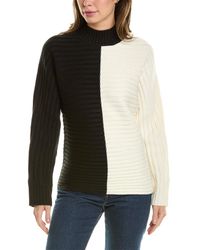 Donna Karan - Dolman Wool-blend Sweater - Lyst