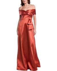 Rene Ruiz - Off-The-Shoulder A-Line Gown - Lyst