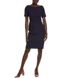 Rene Ruiz - Crepe Sheath Dress - Lyst