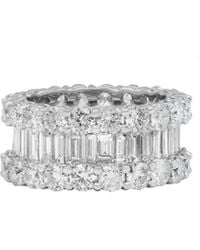 Diana M. Jewels Fine Jewellery 18k 9.60 Ct. Tw. Diamond Eternity Ring - White
