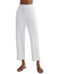 Bella Dahl - Catalina Clean Front Wide Leg Crop - Lyst