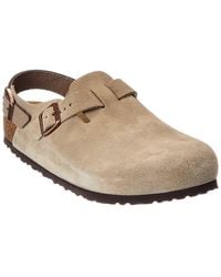 Birkenstock - Tokio Ii Suede Clog - Lyst