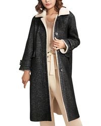 MALABO - Double Pocket Long Wool-Blend Coat - Lyst