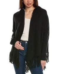 Balmain - Long Collarless 6-button Crepe Jacket - Lyst